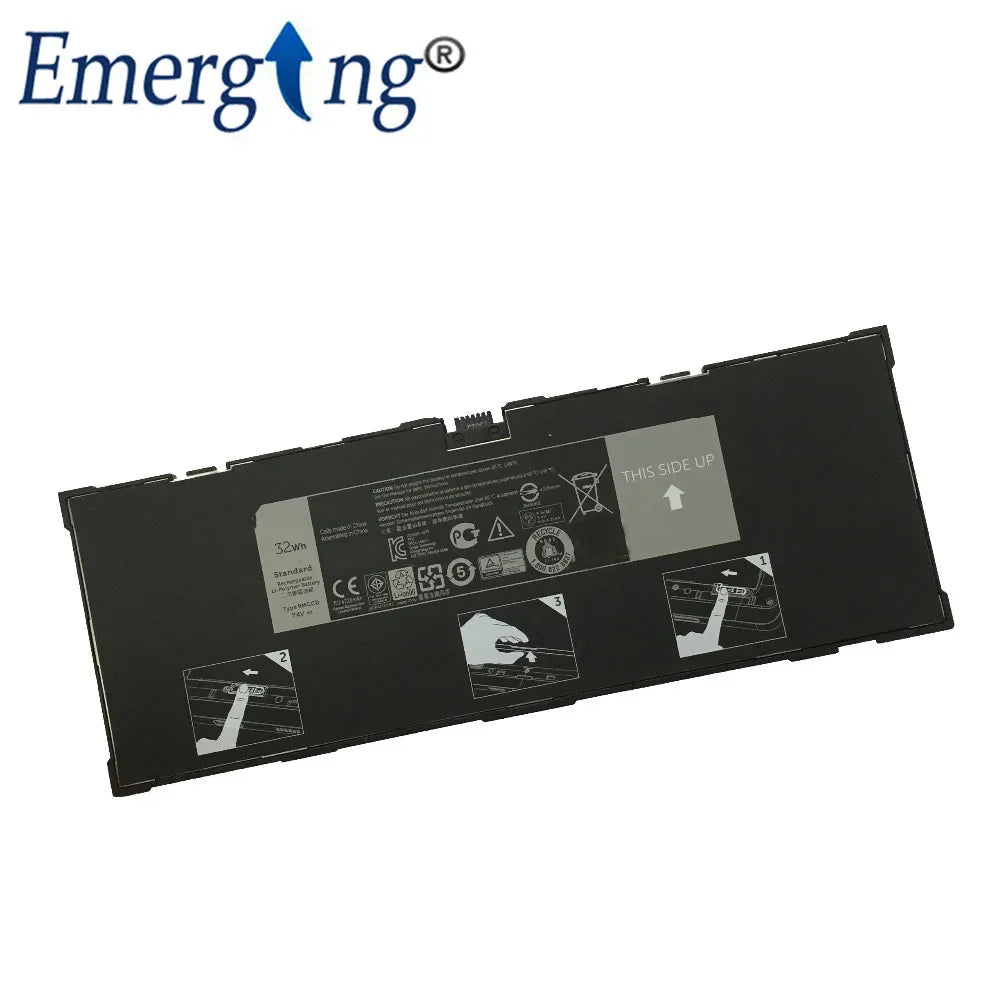 7.4V 32WH New 9MGCD  Laptop Battery for Dell Venue 11 Pro (5130) Tablet XMFY3 312-1453 VYP88