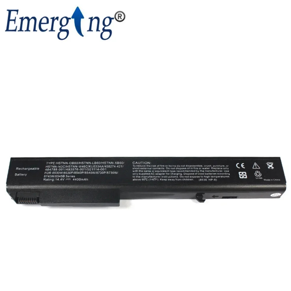 8Cells 14.8V New  Laptop Battery for HP EliteBook 8540p 8540w 8530p 8530w 8740w  6545B