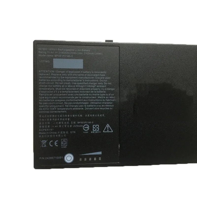 11.4V 24Wh BP3S1P2160-S Original BP3S1P2160 BP3S1P2160-S  Battery For Getac F110 Tablet Series 441857100001