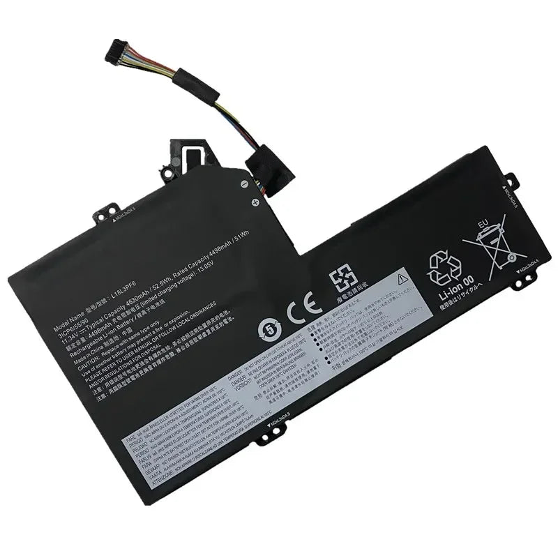 11.34V 52.5Wh  L18L3PF6 Laptop Battery For Lenovo  Ideapad S540-15IWL L18M3PF9