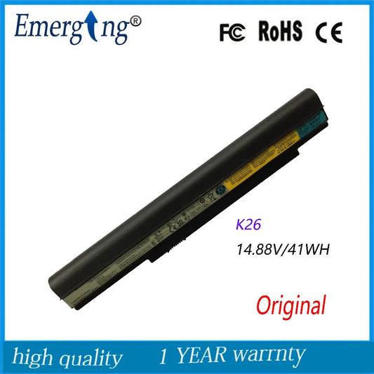 14.88V 41Wh Original  New Laptop Battery for  Lenovo K26 E26 K27 K29 L10M4E21 L09M4B21