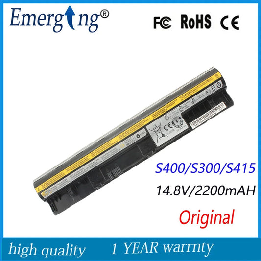 14.4V 32Wh New  Original  Laptop Battery for lenovo IdeaPad S310 S300 S400 S410 S415 S405 S435 L12S4Z01 L12S4L01