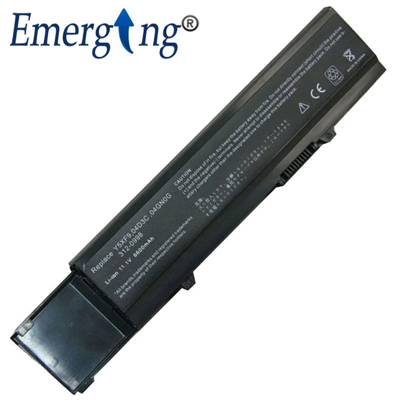 9cells 11.1V New Laptop Battery 7FJ92  for Dell Vostro 3400 3500 3700 V3400 V3500 4JK6R Y5XF9 TY3P4 CWX2D TXWRR