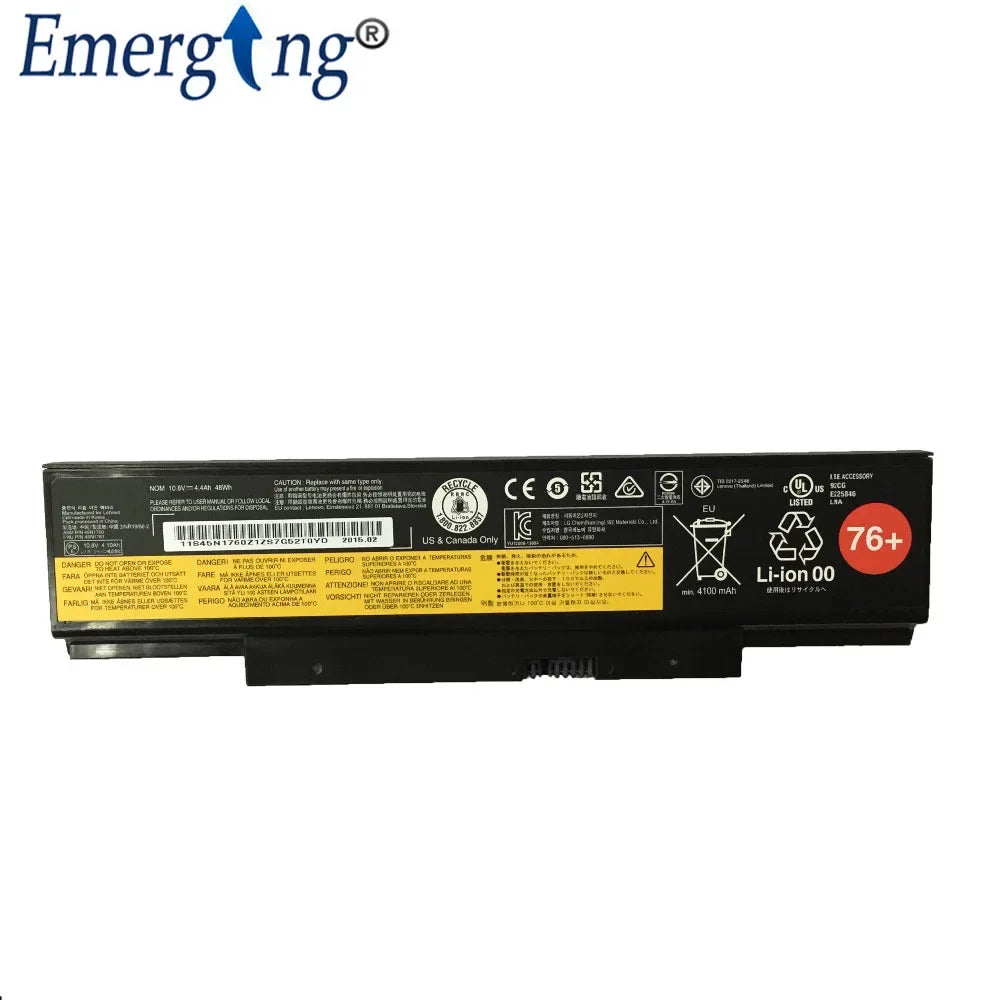 10.8V 48WH Original New Laptop Battery For Lenovo ThinkPad  E555 E550 E550C Series  45N1760 45N1761