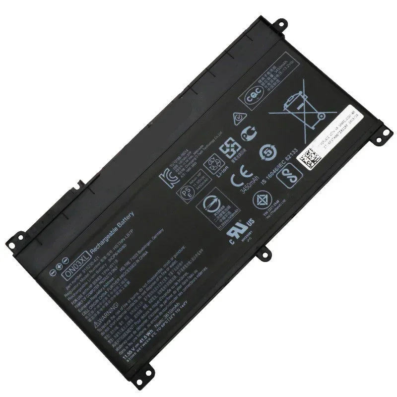 11.V 3470mah Original  Laptop Battery BI03XL ON03XL for HP  Pavilion X360 13-U100TU U169TU HSTNN-UB6W TPN-W118 Stream 14-AX010wm