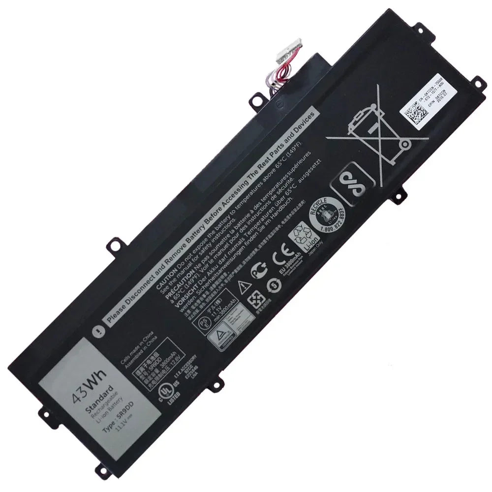 11.1V 43Wh  5R9DD Laptop Battery for Dell  Chromebook 11  3120 P22T KTCCN XKPD0 P22T001