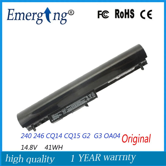 14.4V New Original Laptop Battery for HP OA04 240 246 G3 CQ14 CQ15 G2 G3 HSTNN-LB5S  Pavilion 14 R020 R024 TU TPN-C116