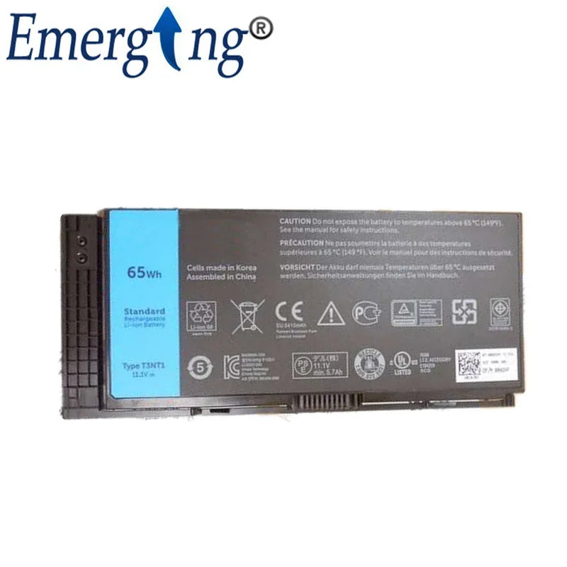 Original FV993 Laptop Battery for Dell Precision M4600 M4700 M6600 M6700 FJJ4W N71FM 3DJH7 97KRM 9GP08 KJ321 PG6RC R7PND 7DWMT