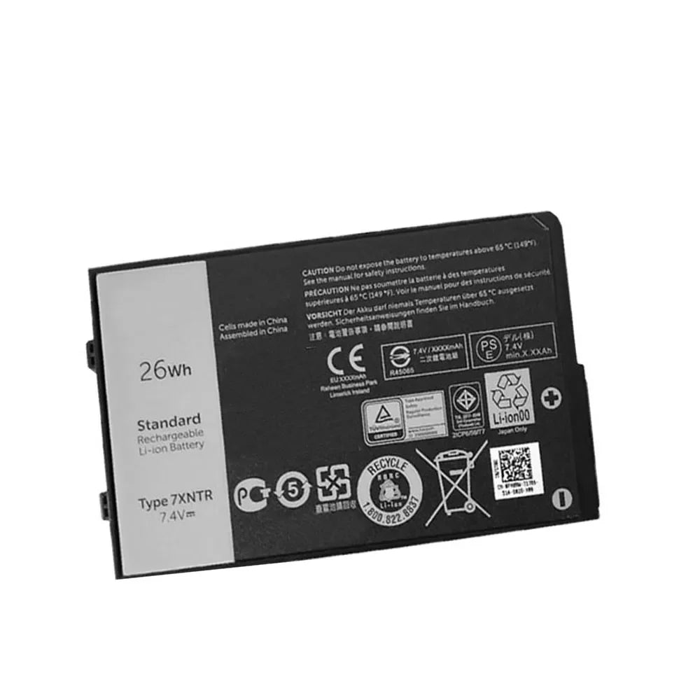 New J7HTX 7XNTR Battery for Dell  Latitude 12 7202 Rugged Tablet Battery E7202 Series FH8RW M-5Y71