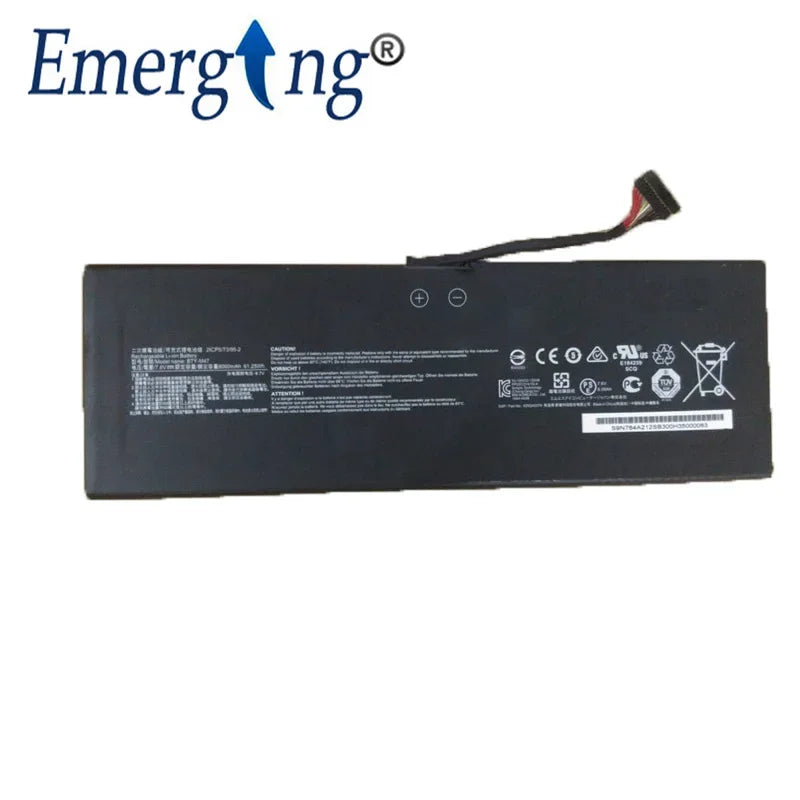 7.6V 61.25WH New Laptop Battery For MSI GS43VR BTY-M47 6RE GS40 6QE GS43