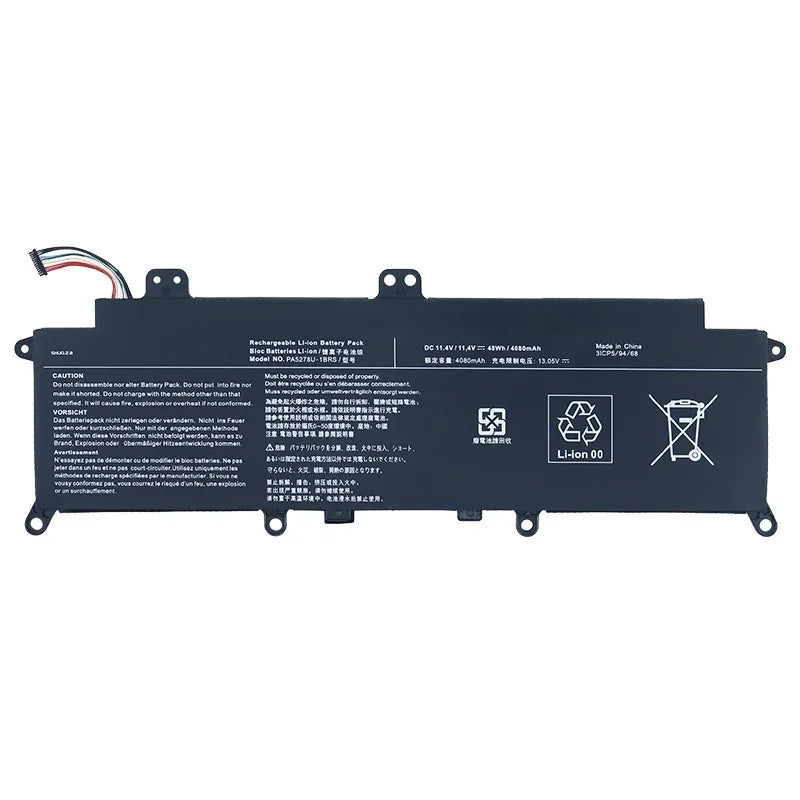 11.4V 48Wh Laptop Battery PA5278U-1BRS For Toshiba Tecra X40-D-145 Portege  X30-D-11U X40 X30-D X30-D-123-D  PA5278U PA5278