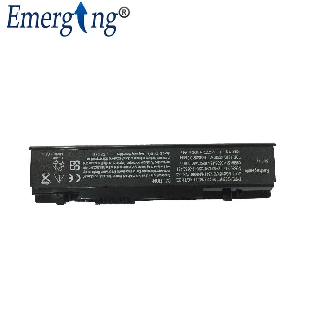 11.1V 4400mah New Laptop Battery for Dell Studio 1535 1536 1537 1555 1557 1558 WU946 KM958 0KM887