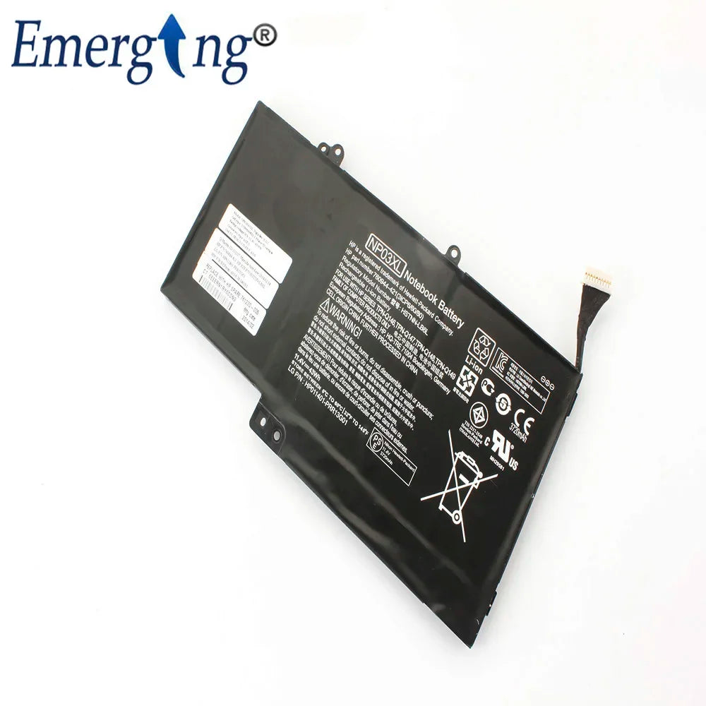 11.3V New Original Laptop Battery for HP Pavilion NP03XL X36013-A010DX HSTNN-LB6 TPN-Q146 Q147 Q148 Q149 760944-421