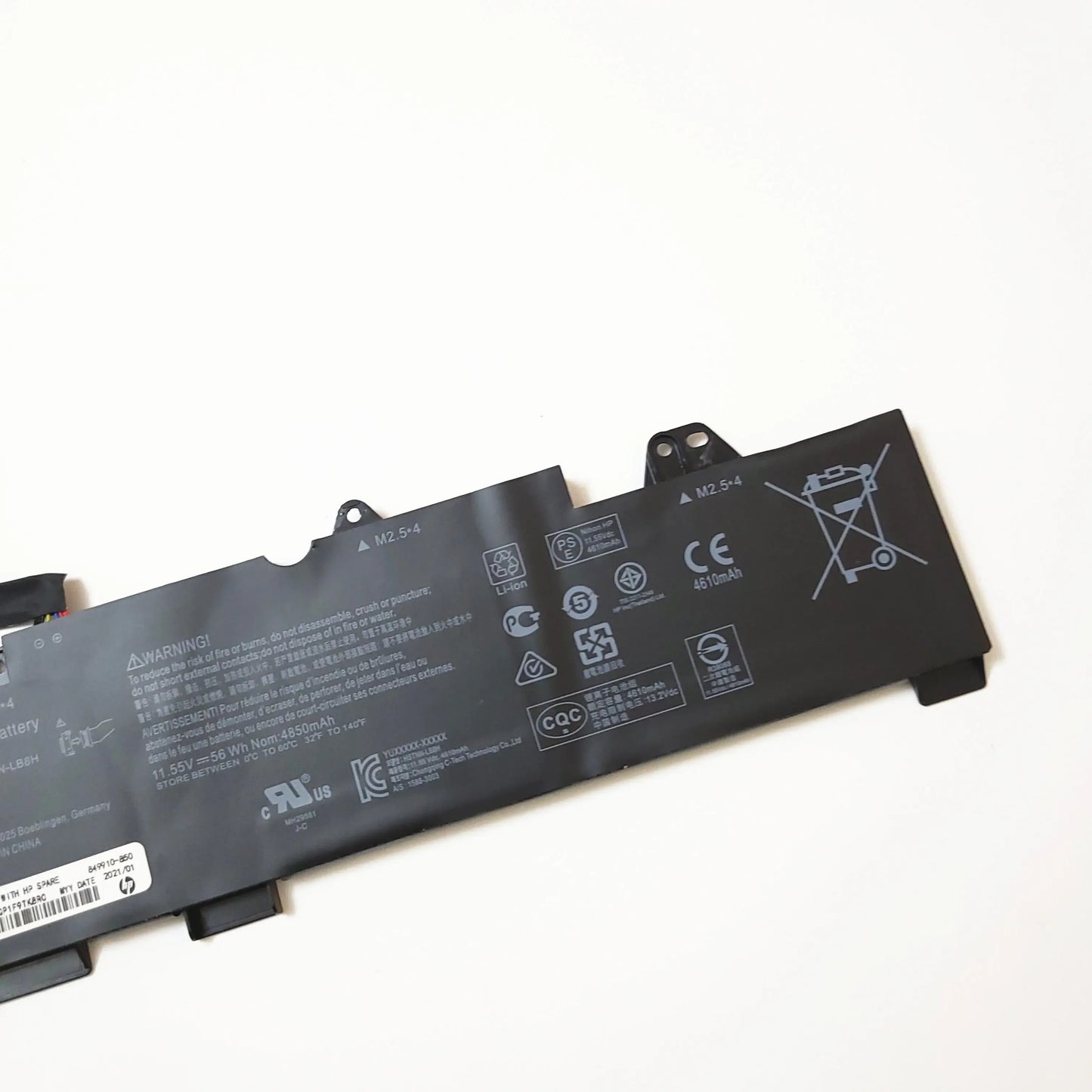 11.55V 56wh New Original Laptop Battery TT03XL for HP EliteBook 755 850 G5 G6 ZBook 15U G5 TT03XL HSTNN-UB7T HSTNN-LB8H DB8K