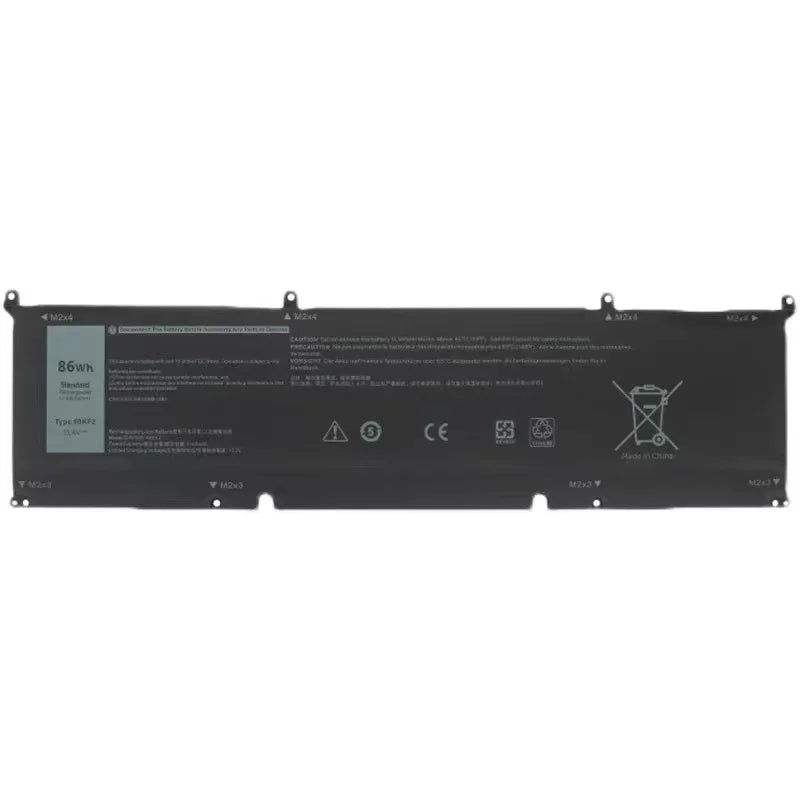 11.4V 86Wh 69KF2 8FCTC Laptop Battery  For Dell  Alienware M15 M17 R3 2020 P87F P45E XPS 15 9500 Precision 5550 Inspiron 7500