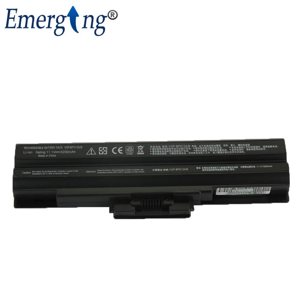 11.1V New Laptop Battery for SONY VGP-BPS13/S BPS13A/B VGP-BPS13A/Q VGP-BPL13 TX57CN