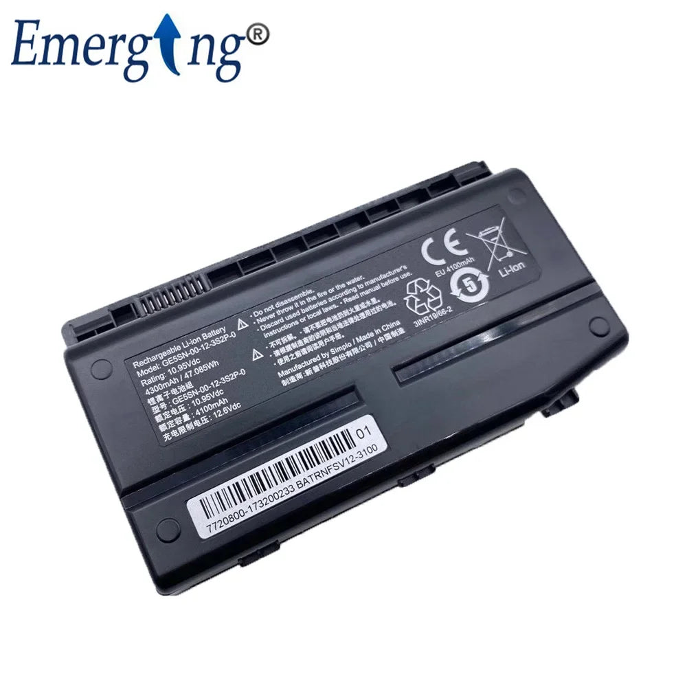 10.95V 4100mah New Laptop Battery for Shinelon MECHREVO Deep Sea GE5SN-00-01-3S2P-1 MR M6/HPRO X7TI GTX