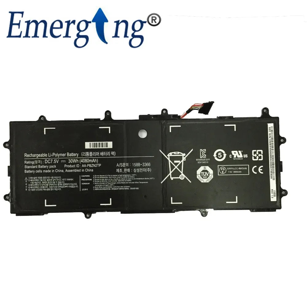 New  Laptop Battery AA-PBZN2TP For Samsung  ATIV Tab 5 11.6" 500T XE500T1C XE303C12 NP910S3G NP905S3G PBZN2TP  BA43-00355A