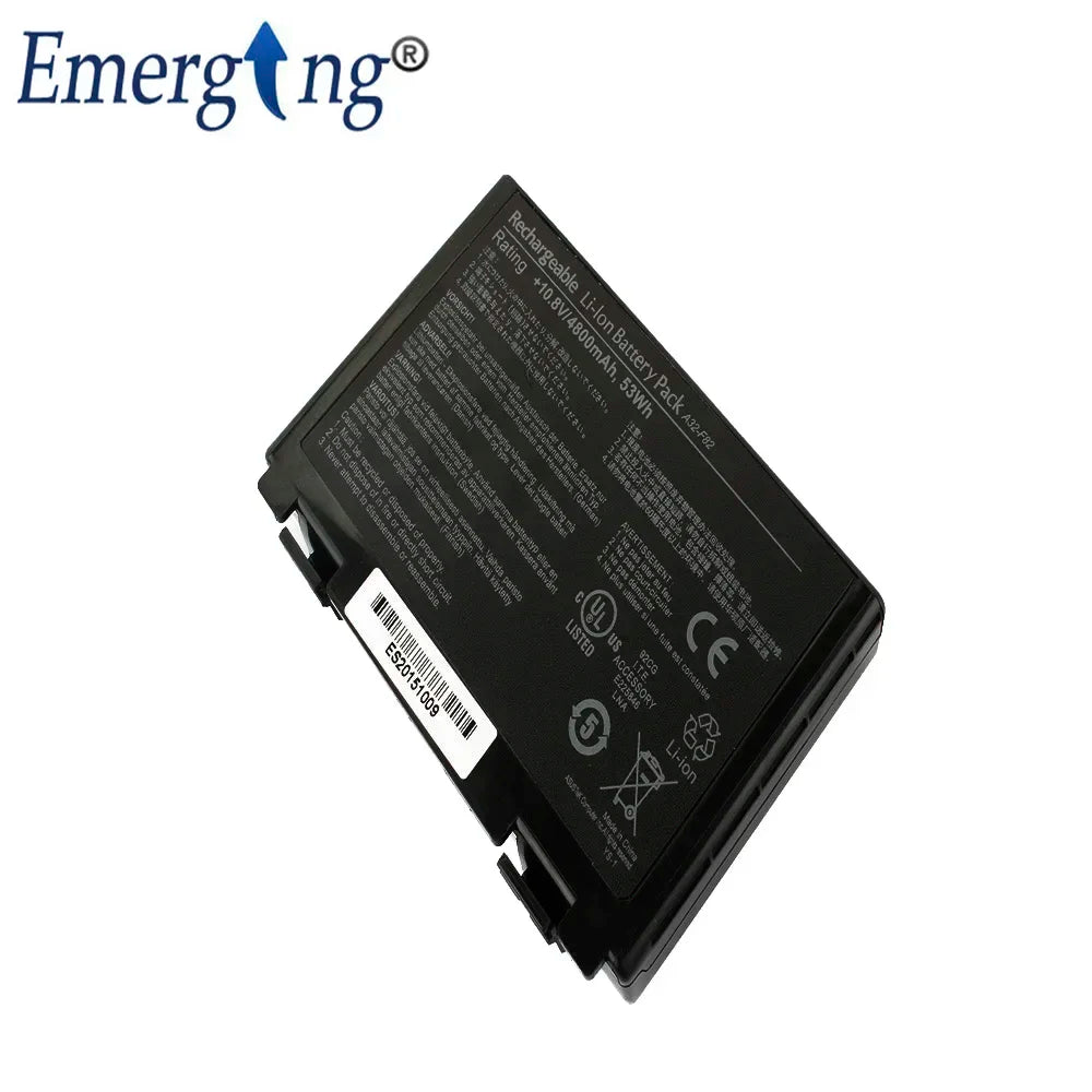 10.8V  New Laptop Battery for ASUS F82 F83S K40 K40E K40IN K50 K50IN K60 K6 Calibrate