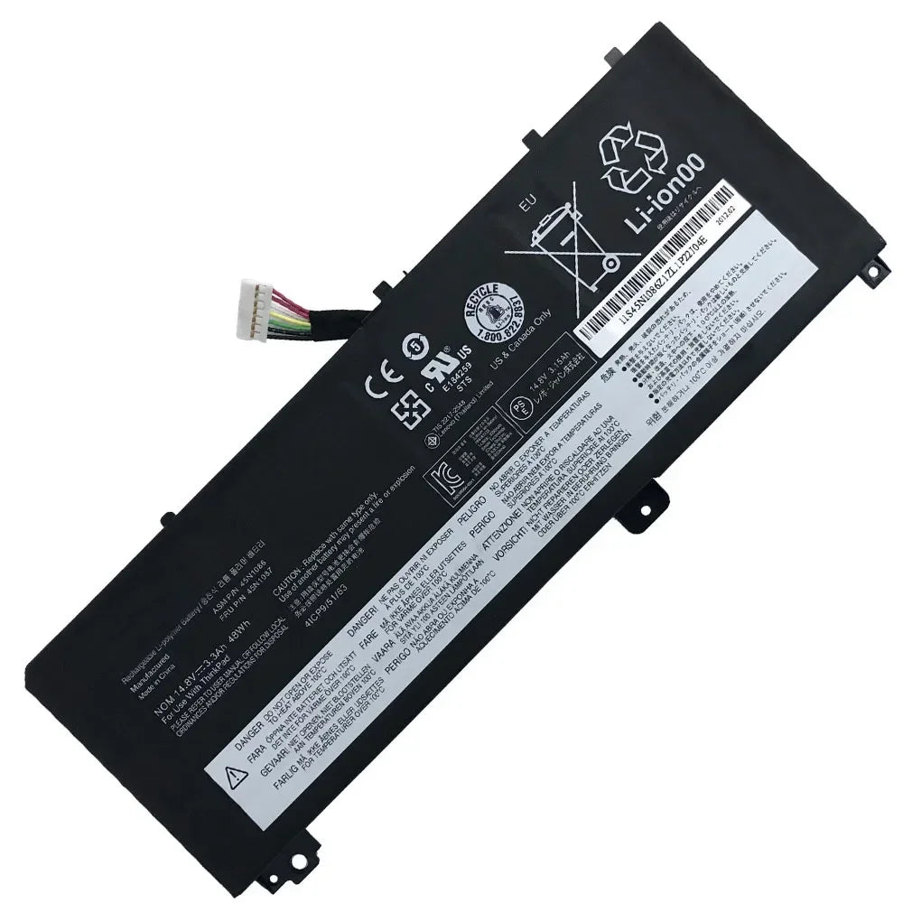 14.8V 48Wh Laptop Battery 45N1084 For Lenovo ThinkPad Edge S430  S420  45N1085 45N1086 45N1087