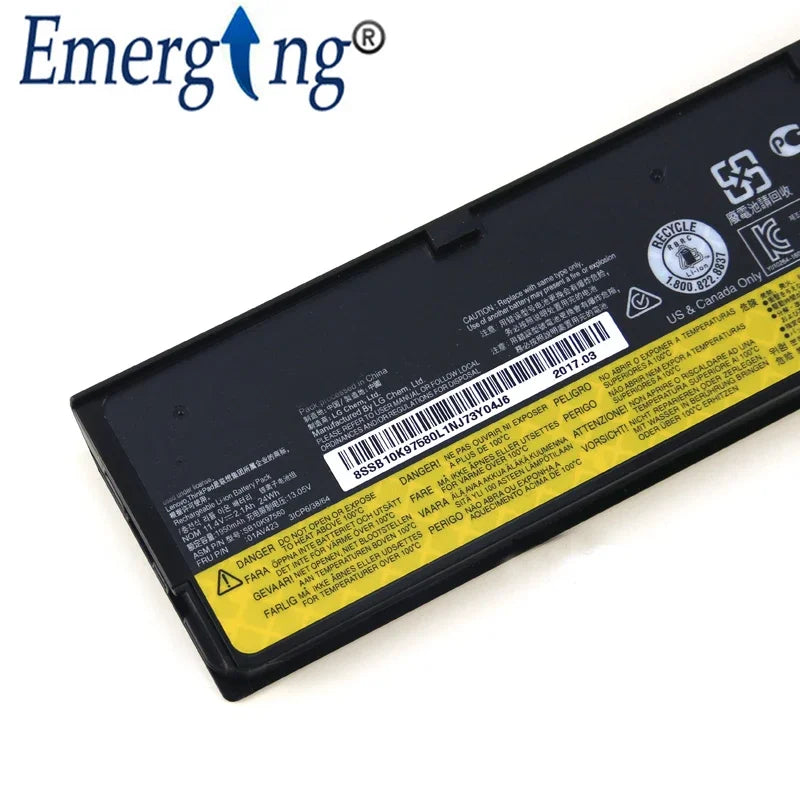 11.4V 24Wh New  Original Laptop Battery for lenovo ThinkPad  T470 T570 P51S 01AV427 01AV426