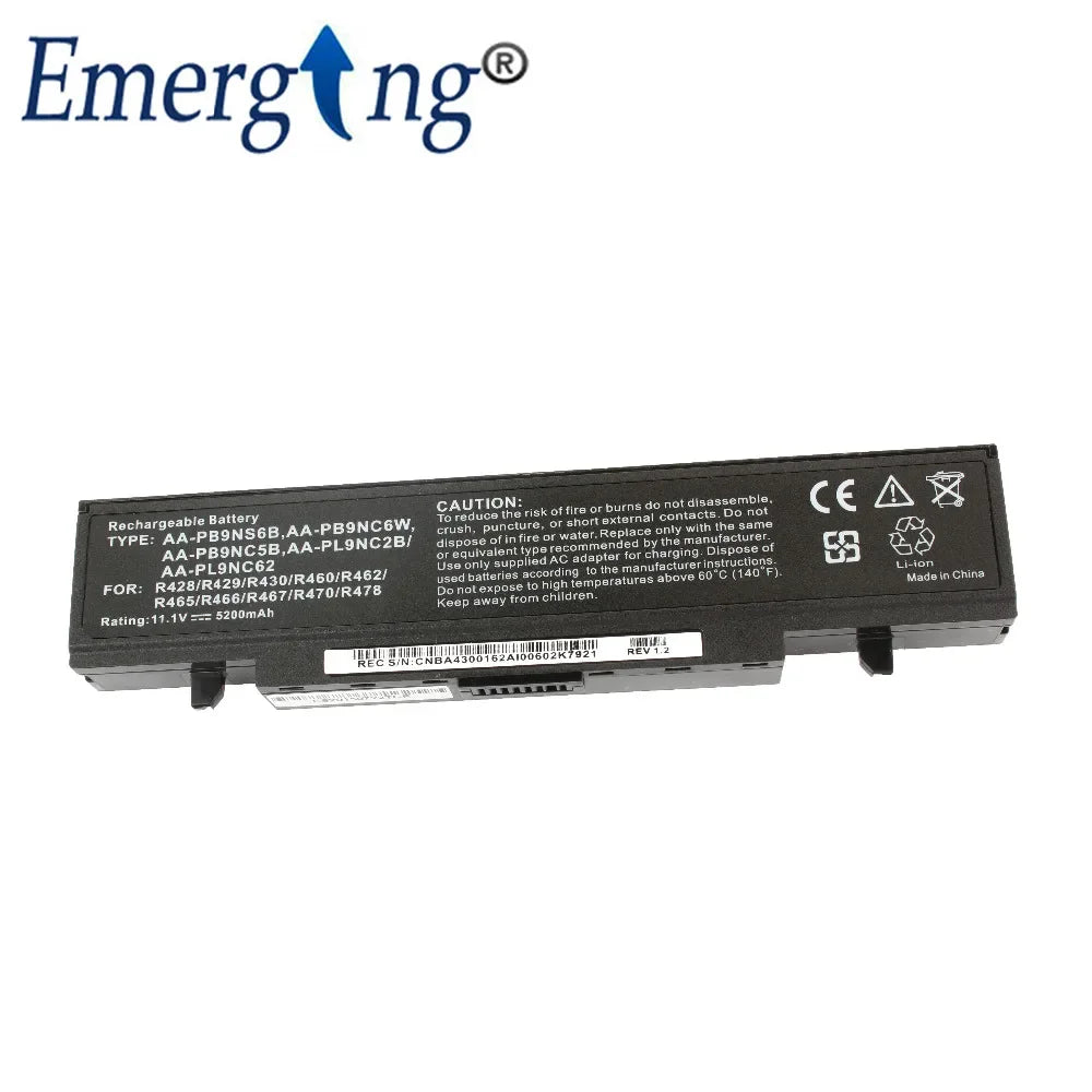 Laptop Battery AA-PB2NC3B For Samsung R428 R429 R460 R439 R467 R468 R470 R440 PB2NC6B AA-PB9NC6B AA-PL9NC2B  AA-PB9NC5B