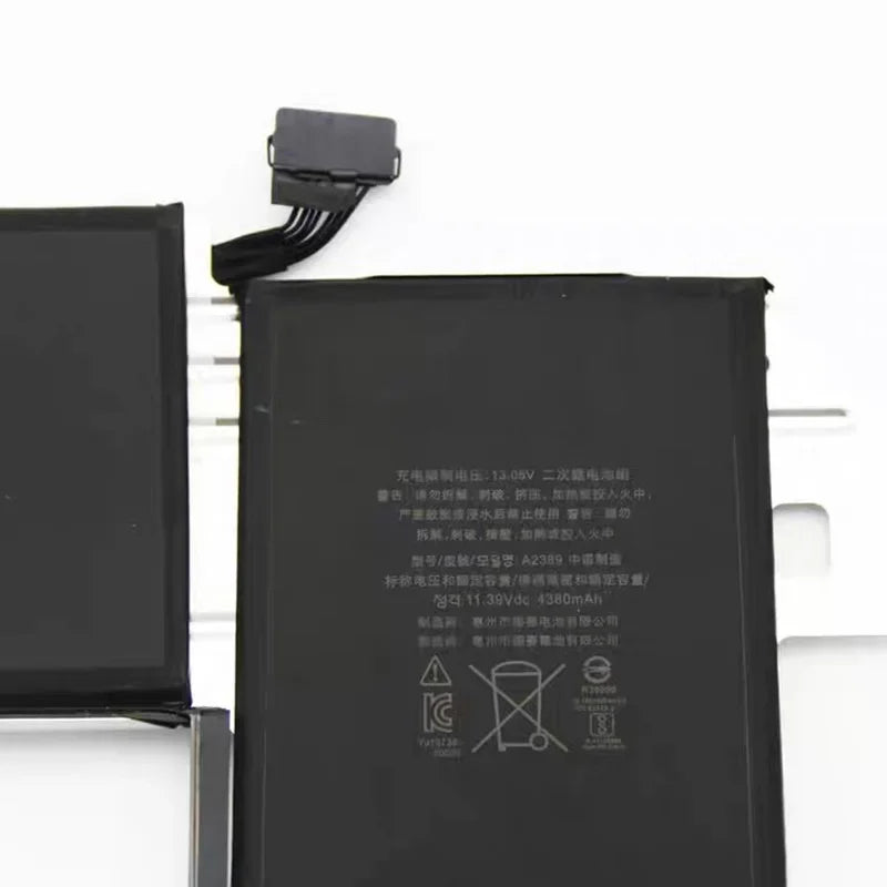 11.39V 4380MAH Laptop Battery A2389 For Apple MacBook Air M1 13-inch A2179 2020Year EMC3302 A2337 EMC3598 MGN63LL MGN73LL