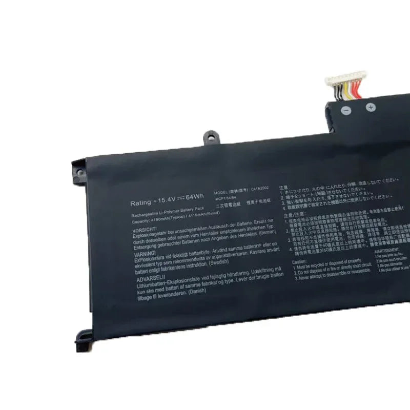 15.4V 64Wh C41N2002 Battery For ASUS ZenBook Pro 15 UX535LI BX535LH series  4ICP7/54/64