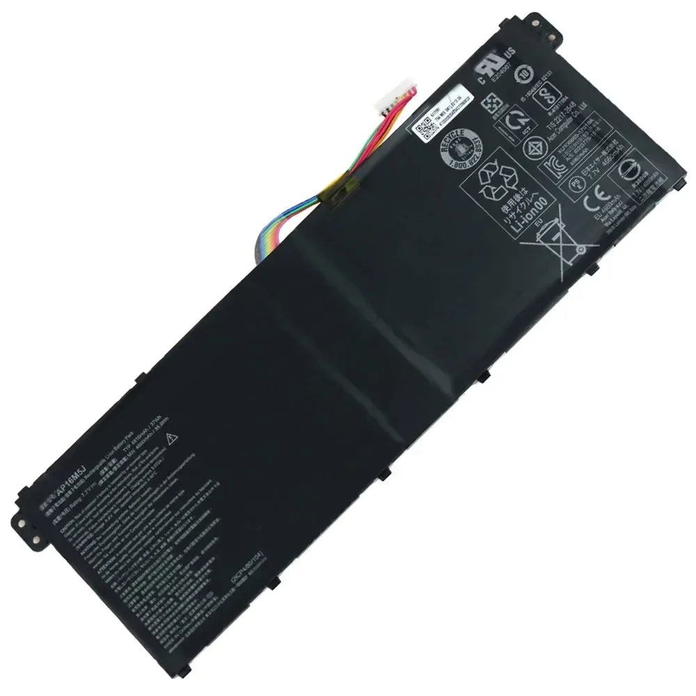 7.7V  37Wh New AP16M5J Laptop Battery for Acer Aspire 1 A114-31  A114 A311-31 A315-54  A515-51 ES1-523 KT.00205.004