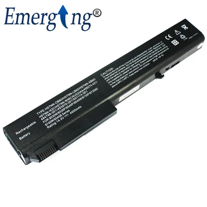 8Cells 14.8V New  Laptop Battery for HP EliteBook 8540p 8540w 8530p 8530w 8740w  6545B