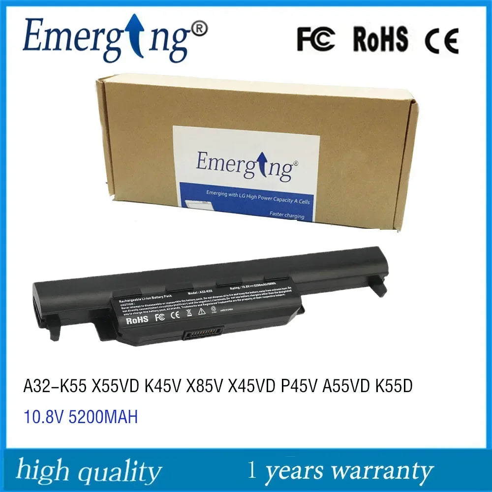 10.8V New Laptop Battery for ASUS A32-K55X K45 K75 A45 A75 X45  A45VJ A32-k55