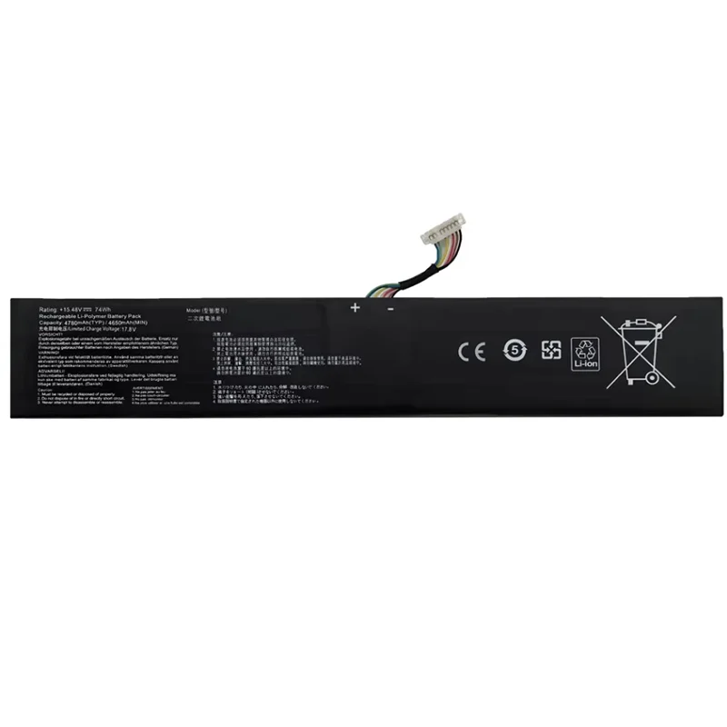 15.48V 74Wh Battery C41N2208 For ASUS ROG ALLY Gaming Handheld series of RC71L/PC71L Expand high capacity of 74Wh mod upgrade