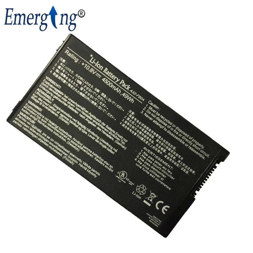 New Laptop Battery For ASUS A32-F80 F80 F80s F80Cr F81 F81E F81Se F83 F83Cr F83E F83S F83Se F83V F83VD F83VF K41