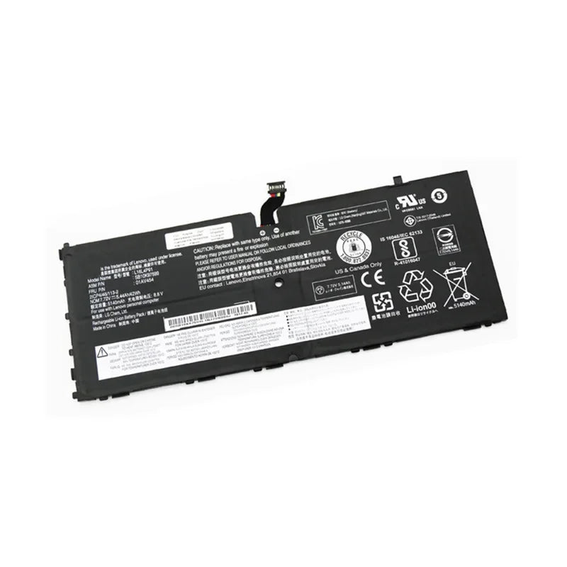 7.72V 42WH L16L4P91 Original Battery For Lenovo Thinkpad X1 Tablet gen 3 TP00089A L16M4P91 L16S4P91 SB10K97599 01AV454