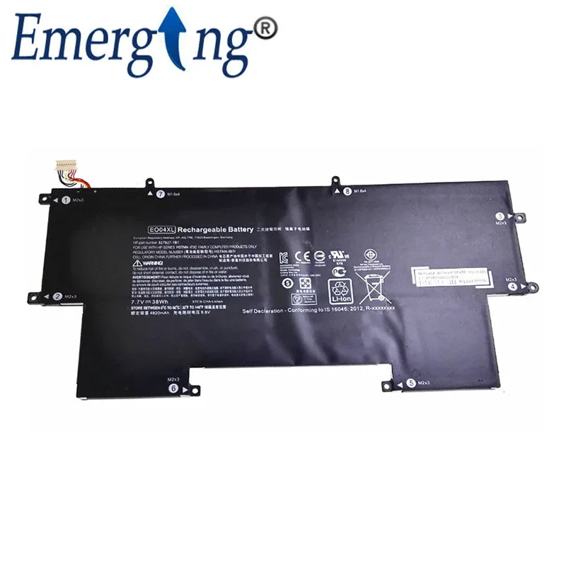 7.7V 38WH Original New Laptop Battery EO04XL for HP  EliteBookFolio G1 827927-1C1 HSTNN-IB7I 827927-1B1 HSTNN-I73C