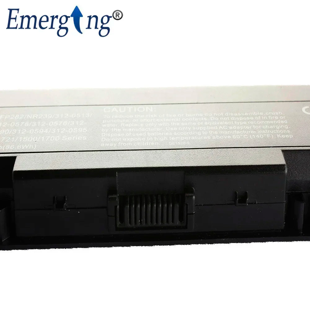 9Cell 11.1v 7800mah New Laptop Battery for Dell Inspiron 1520 1521 1720 1721 530s Vostro 1500 1700 DY375