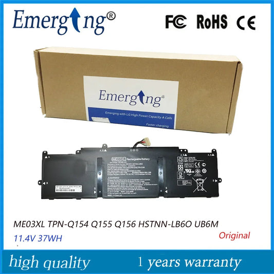 11.4V 37WH Original New Laptop Battery ME03XL  for HP Stream 11 13 Series 11-d004TU d005TU 6TU 787521-005 HSTNN-UB6M TPN-Q154