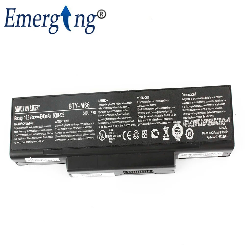 10.8V 4400mah New Laptop Battery For Asus S62 S92 SQU-528 SQU-529 SQU-601 SQU-605 SQU-706