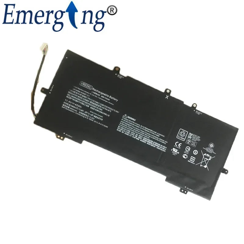 11.4V 45wh New Original  Laptop Battery VR03XL for HP ENVY13-D046TU D051TU TPN-C120 VR03XL