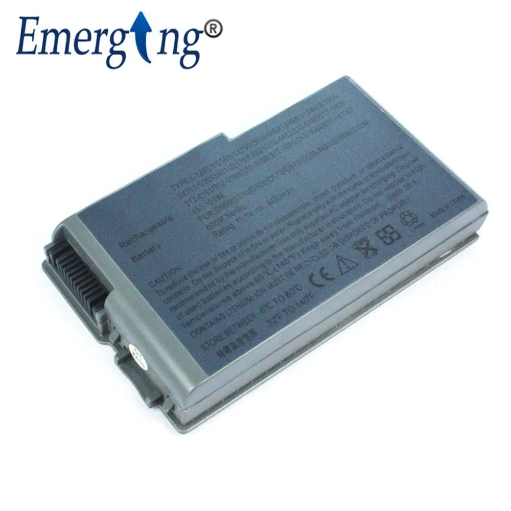 11.1V New Laptop Battery for Dell 600M 500M 510M D500 D510 D520 D610 D600