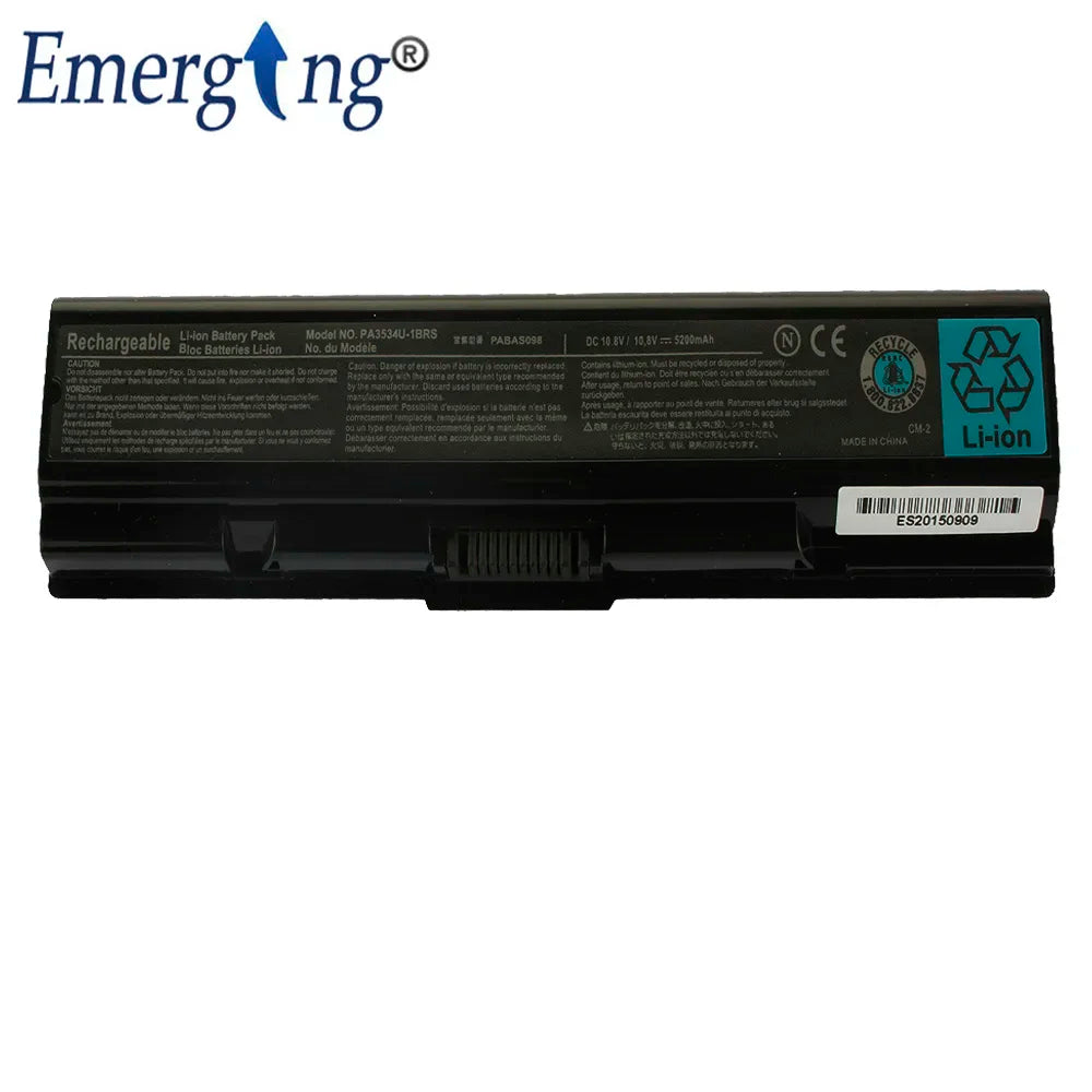 10.8V New Laptop Battery for Toshiba  PA3534U-1BAS PA3534U-1BRS PA3535U-1BAS PA3