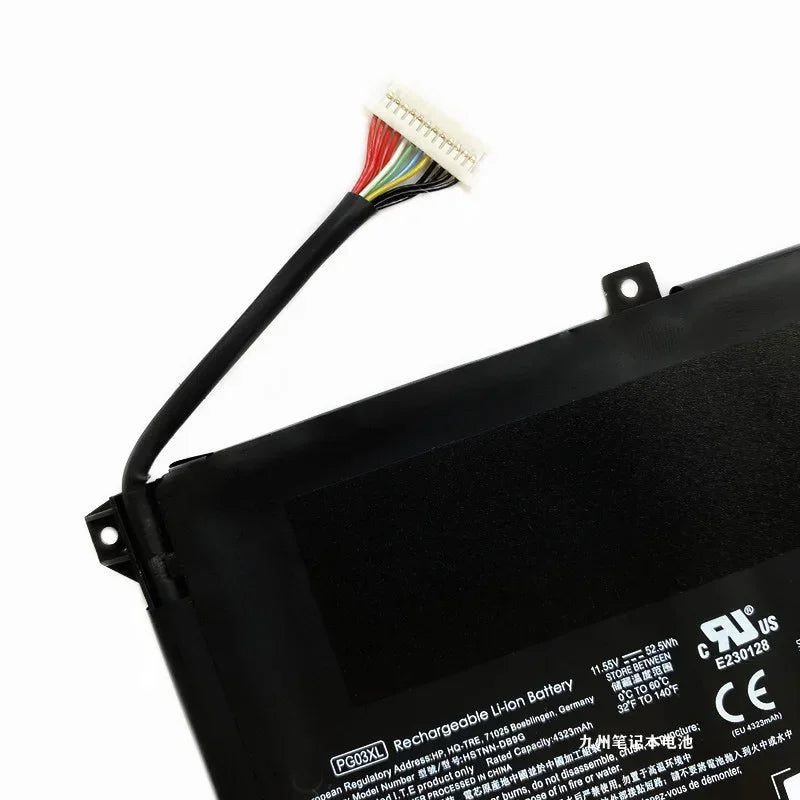 11.55V Original  Laptop Battery PG03XL For HP Pavilion15-DK 15-dk0125TX  831758-005 831532-422 HSTNN-DB9G L48495-005