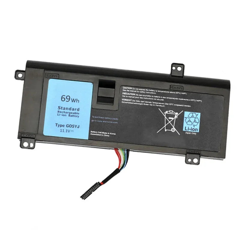 11.1V 69Wh New Laptop Battery G05YJ  For Dell Alienware 14 M14X R3 14D-1528 0G05YJ Y3PN0 8X70T 14 A14 R4