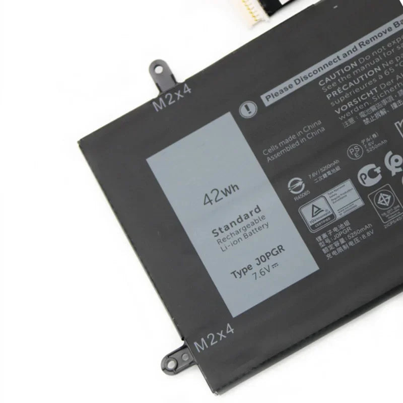 7.6V 42WH New Original Battery for Dell Latitude 5285 5290 2-in-1 T17G 1WND8 J0PGR