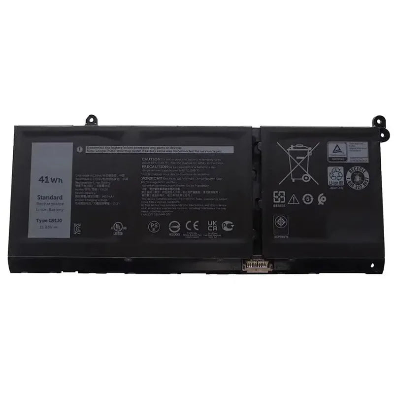 G91J0 Laptop Battery for Dell Latitude 3320 3420 3520 Vostro 3511 Inspiron 15 3511 3515 3520 14 5410 2 in 1 11.25V 41Wh