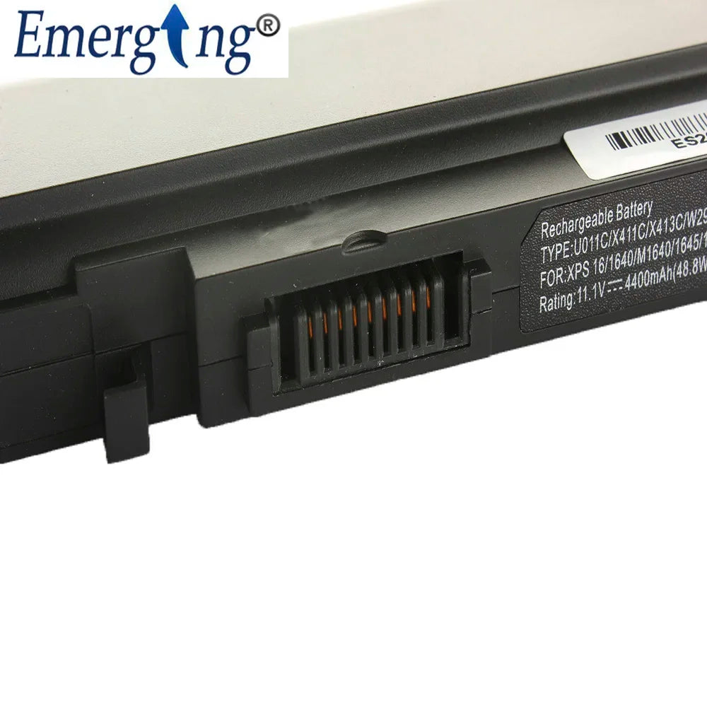 11.1V 4400mah New Laptop Battery for Dell Studio XPS 415-10692 1640 U011C M1645 1645 1647 M1647 X411C W303C