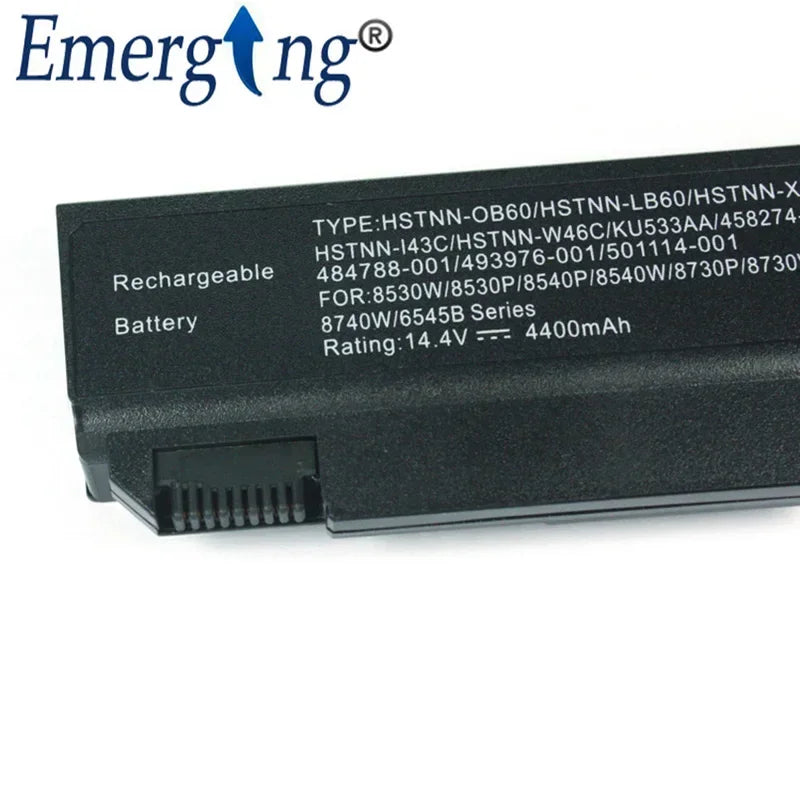 8Cells 14.8V New  Laptop Battery for HP EliteBook 8540p 8540w 8530p 8530w 8740w  6545B