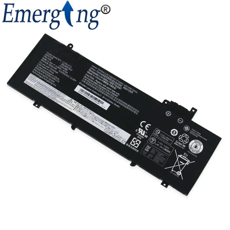 11.52V 57WH New Battery L17M3P72 For Lenovo ThinkPad T480s 01AV478 01AV479 01AV480 SB10K97622