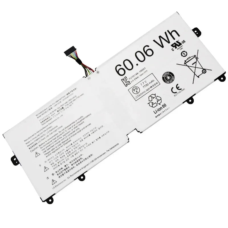 7.7V 60.06Wh 7800mAh New  LBR1223E Battery for  LG Gram 13Z970 14Z970 15Z970 15Z975 13Z970.G.AA53C 13Z975 14Z980 15Z98