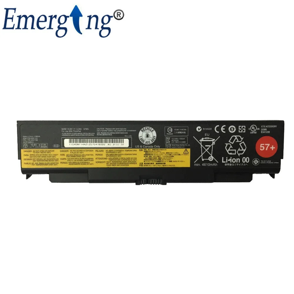 10.8V 57WH Original  New  Laptop Battery for  Lenovo ThinkPad T440P T540P W540 45N1144 45N1145 45N1148 45N1149 L440